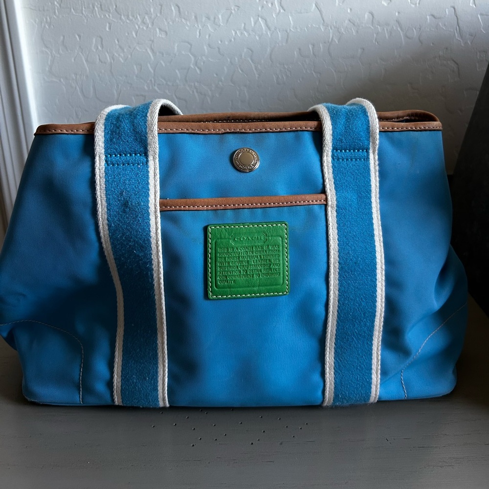 Coach Mini Hampton Tote early 2000s